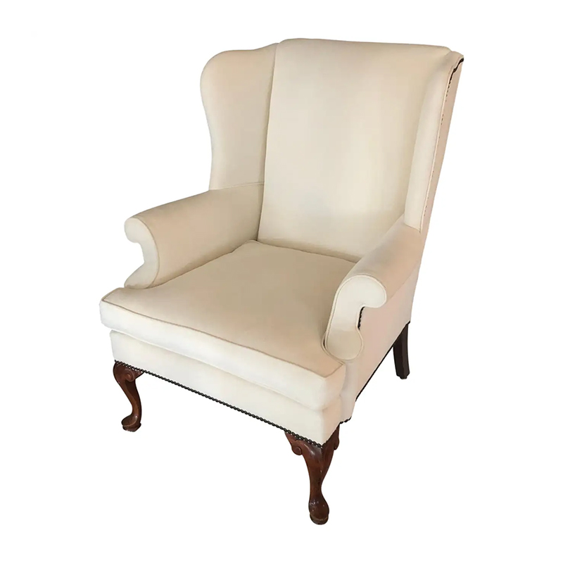 Queen Anne Wingback Chair SOLD Alexandre Ferucci