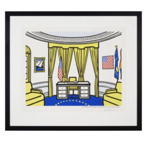 Roy Lichtenstein A New Generation of Leadership (The Oval Office) - SOLD