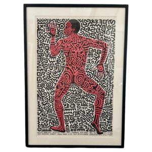 Keith Haring (1958-1990): Into 84 Lithograph, Signed - SOLD