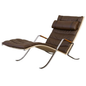 Preben Fabricius and Jorgen Kastholm Grasshopper Chaise Lounge
