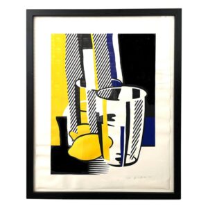Roy Lichtenstein Lithograph "Before the Mirror" - SOLD