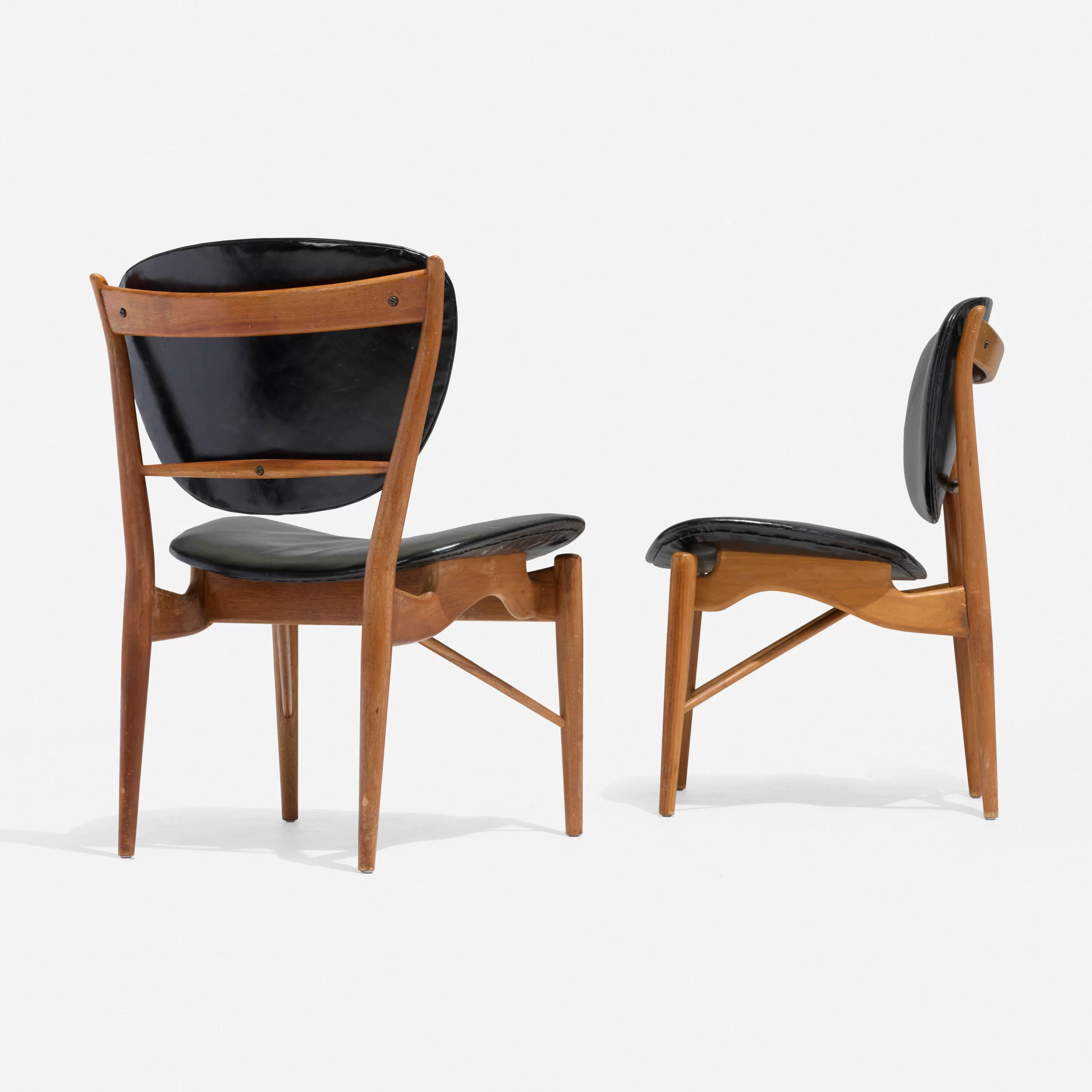 Set of Six Finn Juhl Dining Chairs Model 402 1/2 - Image 5