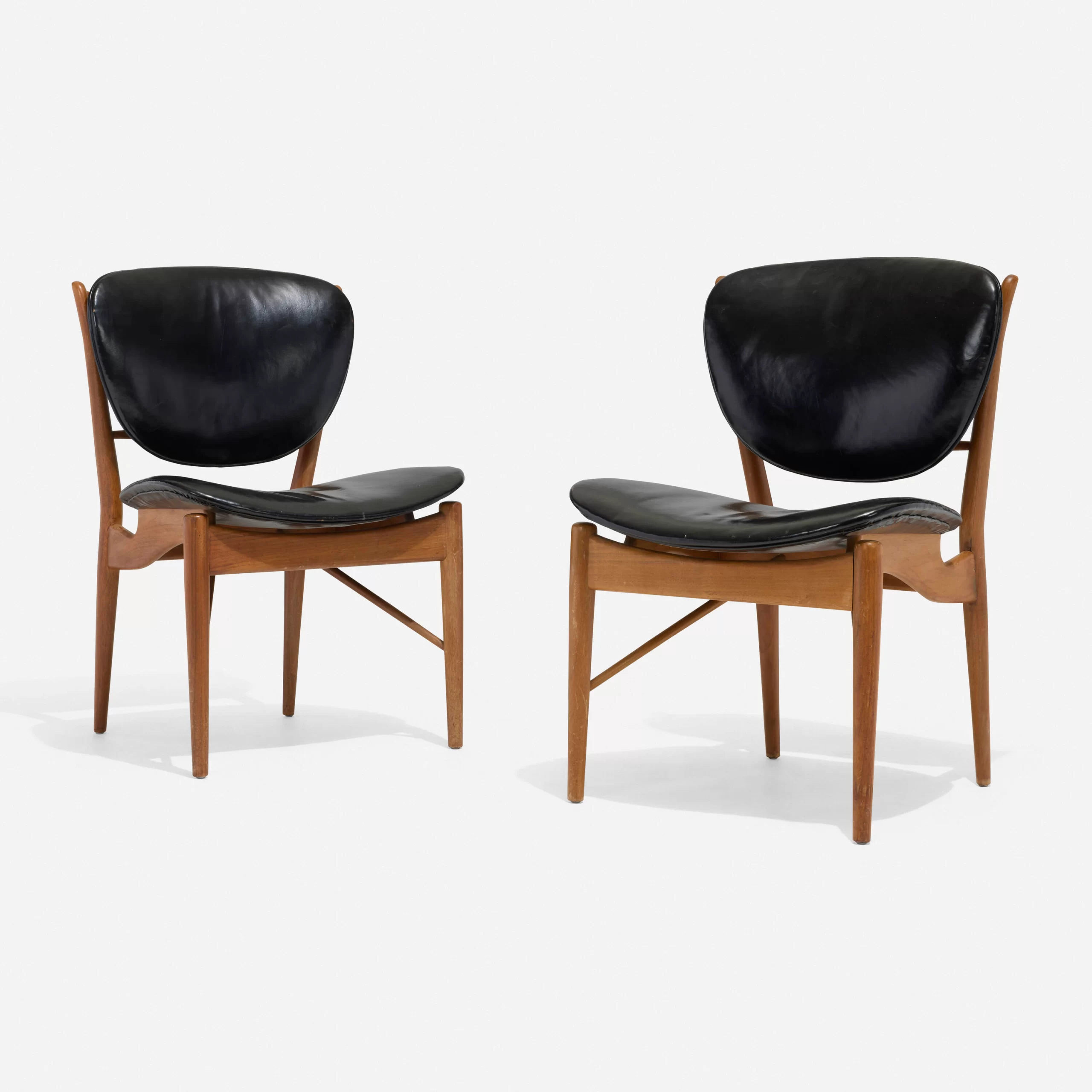 Set of Six Finn Juhl Dining Chairs Model 402 1/2 - Image 3