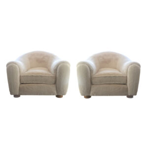 Pair of Boule Chairs. France, 1970s