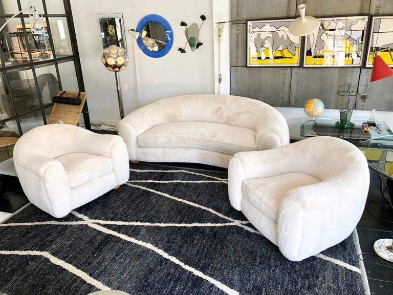 Set of Boule Sofa and Chairs - Image 6